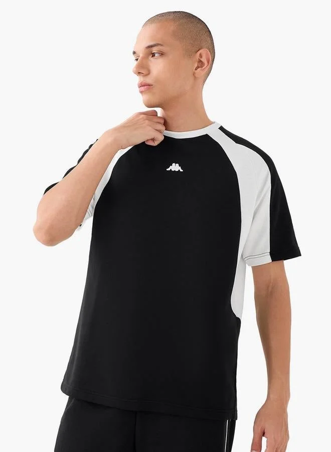 Kappa Kappa Colourblock T-shirt with Raglan Sleeves